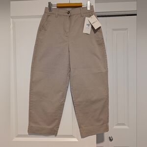 High Rise Barrel Pant